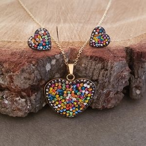 Stainless steel chain set